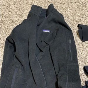 Women’s patagonia black better sweater jacket